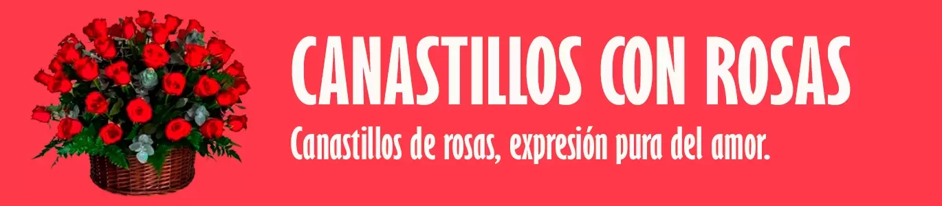 Canastillos Con Rosas